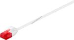 Goobay CAT 6 Slim patchkábel U/UTP 0, 25m fehér