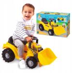Ecoiffier Lovas Traktor Sárga Járókeret Buldózer Gyerekeknek Mozgatható Kanál És Tárolórekesz (497)