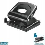 Rapid Lyukasztó "FMC25", metál fekete, teljes fém, 25 lap, Rapid (dzk2430387)