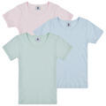 Petit Bateau Rövid ujjú pólók 3 TEE SHIRTS MC Sokszínű 10 éves