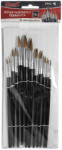 Wtools Ecset készlet 12 részes művész hegyes-kerek (625963)