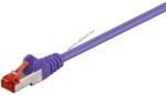 Goobay CAT 6 patchkábel S/FTP lila 0, 15m