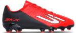 Skechers SKX 2 FG stoplis focicipő, gyerekméret, piros - fekete (252160L/RDBK)