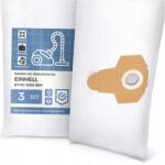 3x Porzsák Einhell Rt-vc 1500 Wm szintetikus mikroszálas Porszívóhoz G9 (VE020102021-V01(X3) RT-VC 1500 WM)