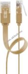 Goobay CAT6 lapos patchkábel U/UTP 2xRJ45 világosbarna