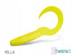 Delphin Mesterséges csali/gumi Delphin TwistaX Eeltail UVs 6cm/YELLA (101004035)