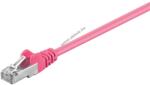 Goobay CAT 5e patchkábel SF/UTP magenta 0, 25m