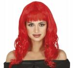 Guirca Női hosszú vörös paróka frufruval (FSG)