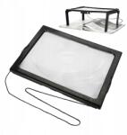  Lupa Do Czytania Ręczna Duża Składana 3X Lupa Z 4 Światłom Led (08063)