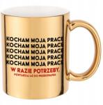 Funandstyle Bögre Arany Metál Csillogó Szeretem A Munkámat Vicces Egy Barátnak