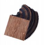 SucceBuy Padló 52db 31.5x31.5x1.72CM Barna Pp Pvc Egyéni Edzéshez (LSWDDDPPPV)