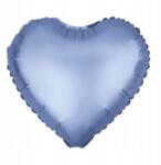 PartyPal Fólia lufi Szív Sötétkék Matt 45cm Héliumos