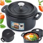 Vilde Öntöttvas fazék edény kokárda tálaló 250 ml (5904316487829)