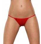 Obsessive Luiza Thong bugyi tanga, piros, S/M (5385)