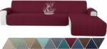  Sarokvédő huzat 4 személyes Ystyle vízálló bordó (B0D2QLJSDS)