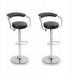 Aga 2x Bárszék MR2037 Fekete (MR2037Black-2)