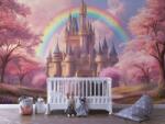  Tapet personalizat camera copilului Castelul fermecat 59