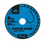 Mikado Feeder Bomb Gumis sorjamentes horog No. 6 damil: 0.25mm/38cm (HFB805BG-06)