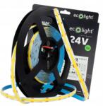 ECOLight Cob Led szalag Pont Nélküli 24V 5m 7W/m 805lm/m 4000K IP67 Ellenálló Ecolight (EC61116)