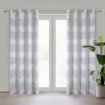 Eurofirany Kész Függöny Achát 140 X 250 CM Ezüst (464508)