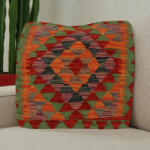 Bakhtar Keleti díszpárna 50x50 kézi szövésű Kelim párnahuzat (parna106137)