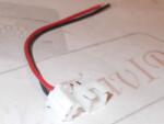  JST-XH2.54 csatlakozó 2 pin, 10cm kábel szerelt anya/apa (1#) (T48458)