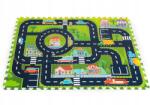Iplay Habszivacs matrac gyerekeknek puzzle város utcák utak Iplay (0121)