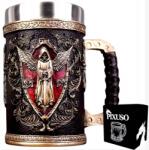 PIXUSO Söröskorsó Valentin Napi Ajándék Neki 500ml Koponya Fa Dnd (C03)