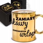 Funandstyle Arany Bögre Ajándék Irodai Munkához Nyaralás Díszcsomagolás