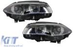 KITT Specials Első lámpák Full LED BMW 5 Series F10/F11 (2011-2013) angyalszemek (HLBMF10LED)