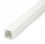 CanaLUX Díszléc Kábelcsatorna Elektromos Szerelési Vályú Fedél 16x16 2m (CNL-C-16016)