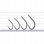 Owner Hooks Horgok Jaxon Owner C1 Carp Straight 4 Fekete Nsb (HO-C104)