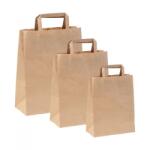 Best HoReCa Sacosa Catering Mare din hartie Kraft, cu maner plat, 32x16x35 cm - BestHoReCa (26291)