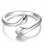  925-ös ezüst gyűrű kezek szerelem randi női ajándékba (5905351361464 )