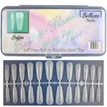 Bellezza Műköröm Műköröm Színtelen Clear- Balerina 240 Db/ragasztó