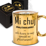 Funandstyle Arany Bögre 300ml Kávé Túlélési Mód Ajándék Neki