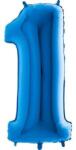 Grabo Felfújható lufi szám 1 kék 102 cm extra nagy méretű - Grabo (001B-P)
