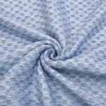  Kötött kelme Angora honey blue