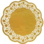 Wimex Dekoratív kerek arany csipke, 30 cm, 4 db - Wimex (65460)