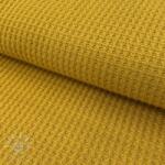  Pulóver anyag WAFFLE BIG KNIT ochre