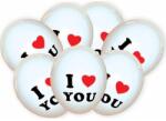 Alvarak 7 db Lufi, melyen I LOVE YOU felirat szerepel - Alvarak (B29)