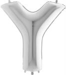 Grabo Felfújható gömb Y betű ezüstös 102 cm - Grabo (449S-P)