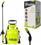 Bradas 3 literes kézi nyomáspermetező, Erős, vállra akasztható, Lime színű, nagy méretű, 3 L (Opryskiwacz ręczny 3L duży mocny AS0300)