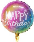 Cakesicq Ünnepelő léggömb gömb alakú, Happy Birthday 46 cm - Cakesicq (ilcCQBP.034)
