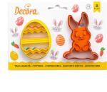 Decora Kiszúrt tojás tortabevonó fondant díszítéssel és nyuszival - Decora (0255060)