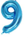 Cakesicq Lágy fóliás lufi numero kilenc kék 102 cm - Cakesicq (ilcCQBP.N1L.9.blue)