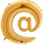 Grabo Felfújható lufi jel @ - e-mail karakter @ 102 cm arany - Grabo (572g)