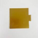 SunShine Arany színű négyzet alakú alátét 100 db mini desszerthez 9 cm - Cakesicq - SunShine (SCD009ctverec)