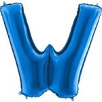 Grabo Lufi betű W kék 102 cm - Grabo (420B-P)