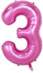 Cakesicq Lufis, 3-as számú rózsaszín fóliaballon 102 cm - Cakesicq (ilcCQBP.N1L.3.pink)